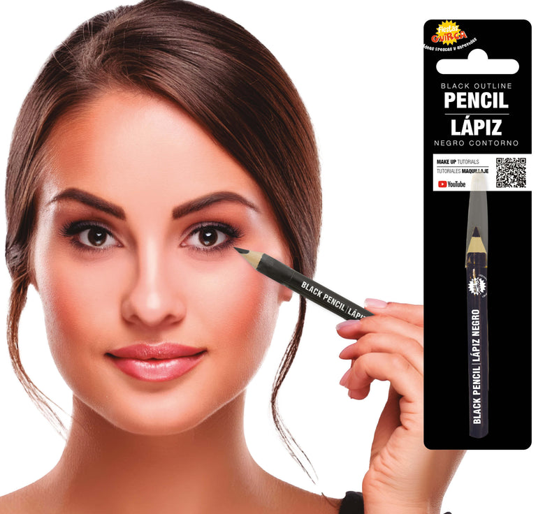 BLACK PENCIL OUTLINE