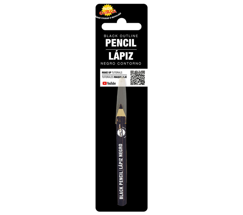BLACK PENCIL OUTLINE