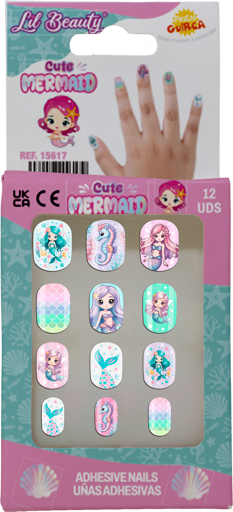 12 NAILS "LIL BEAUTY", CHILD