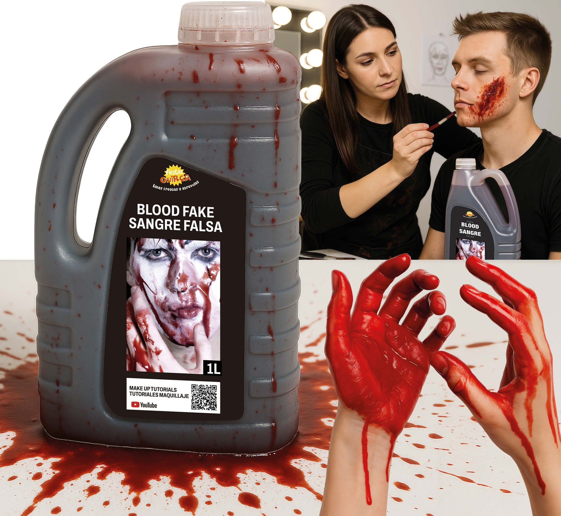 1 LITER BLOOD BOTTLE