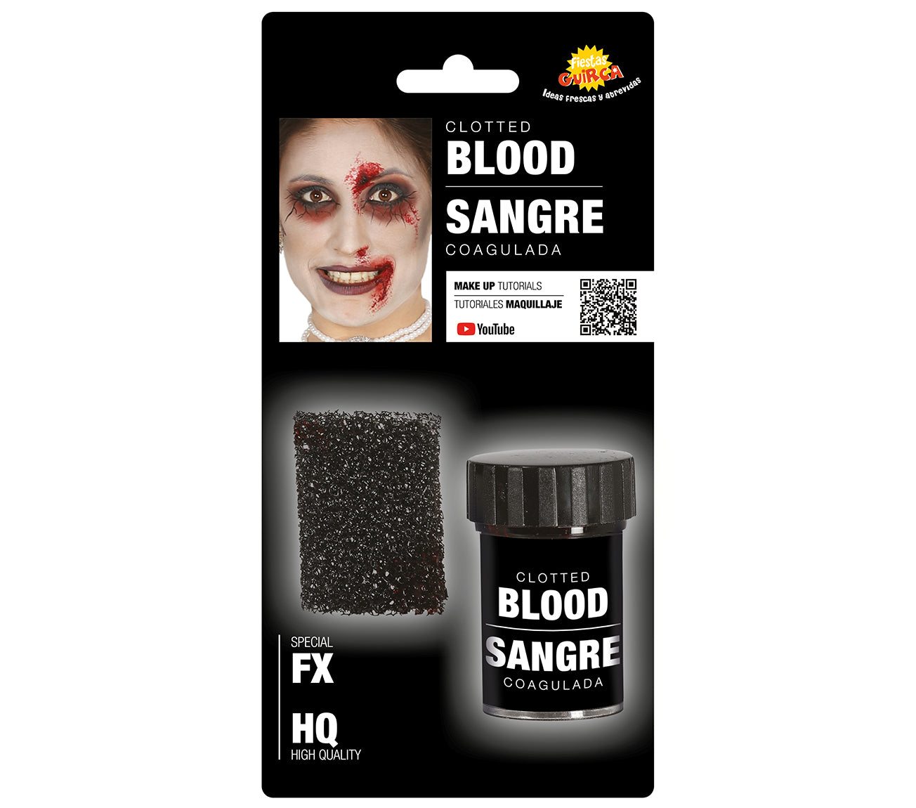 COAGULATED BLOOD VASE WITH SPONGE 15 GR