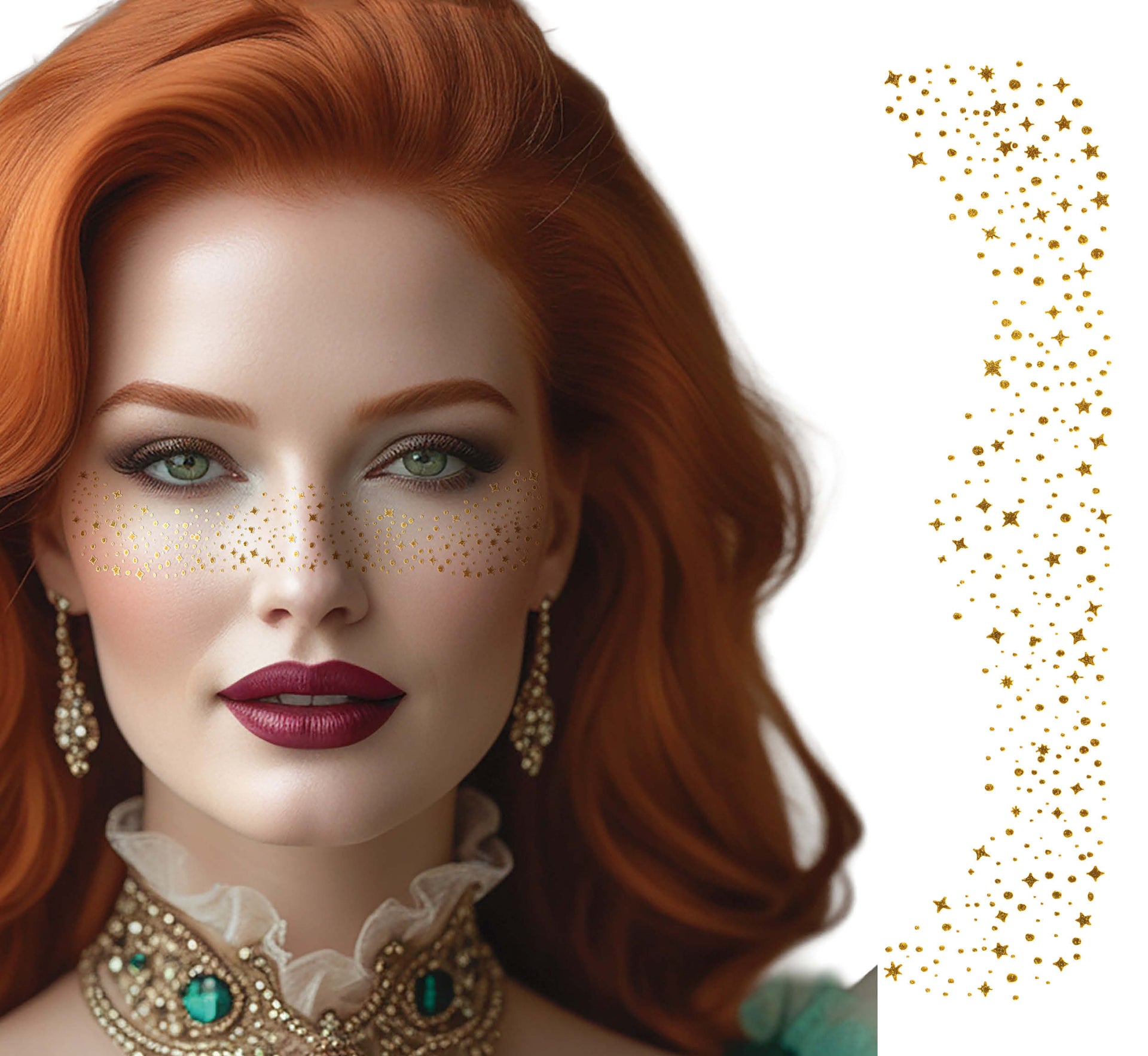 GOLDEN FRECKLED TATTOOS