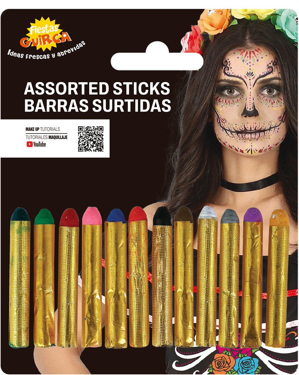 BLISTER 12 MAKEUP STICKS 12X19 GR