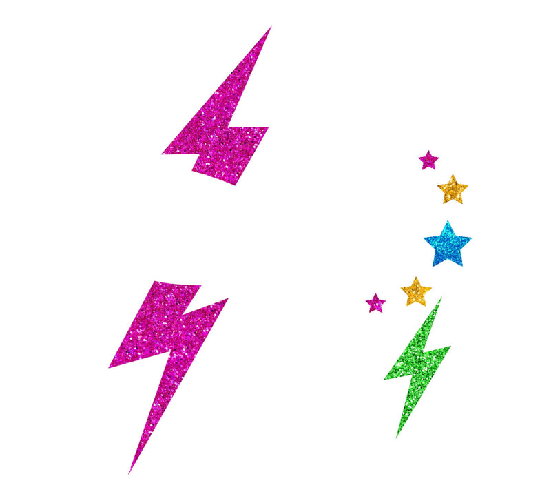 LIGHTNING FACE GLITTER