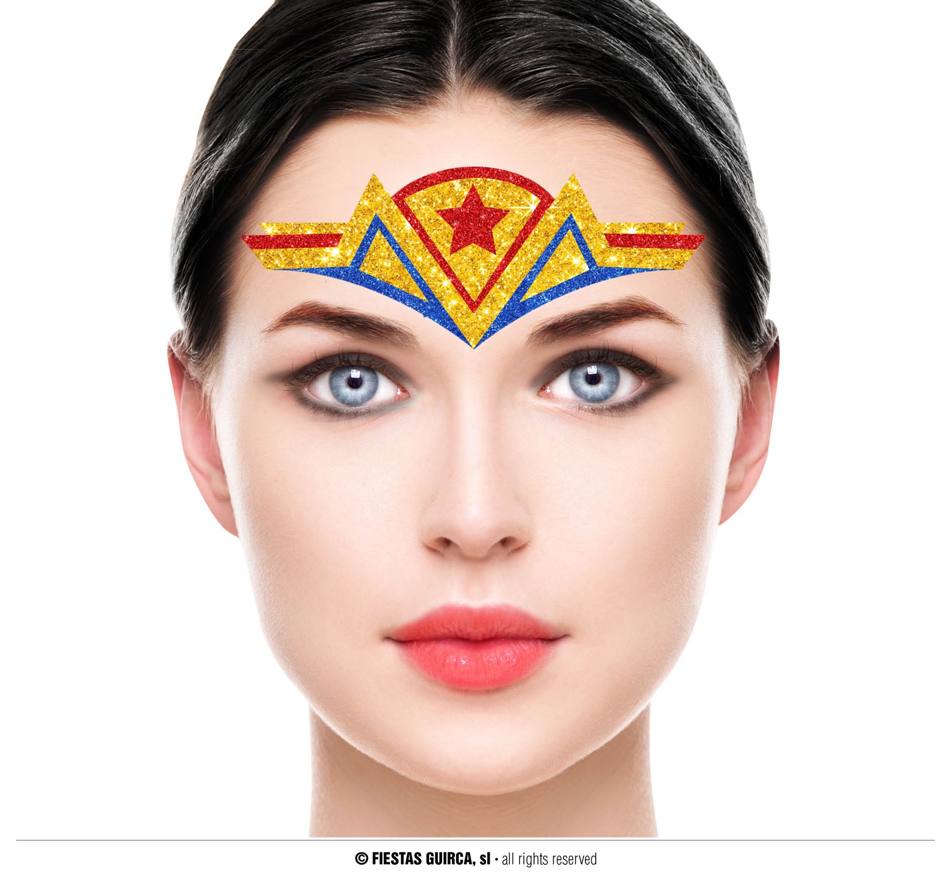 SUPERHERO FACE GLITTER