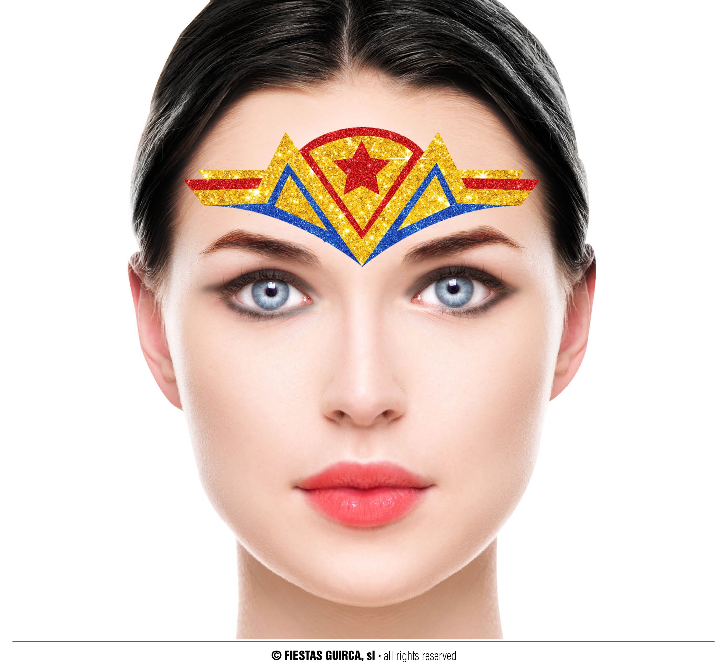 SUPERHERO FACE GLITTER
