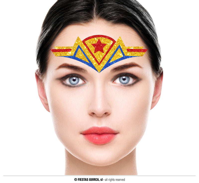 SUPERHERO FACE GLITTER