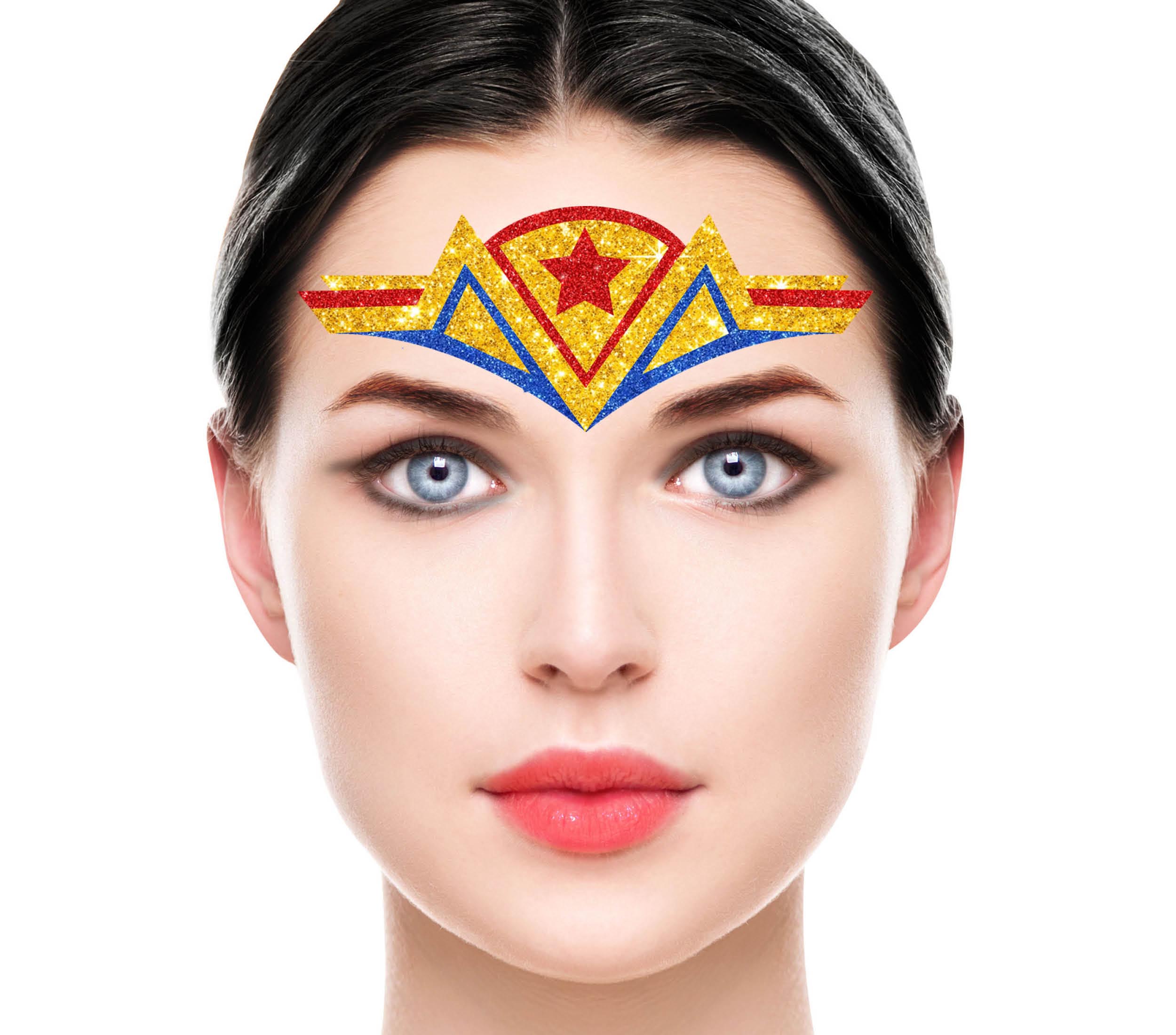 SUPERHERO FACE GLITTER