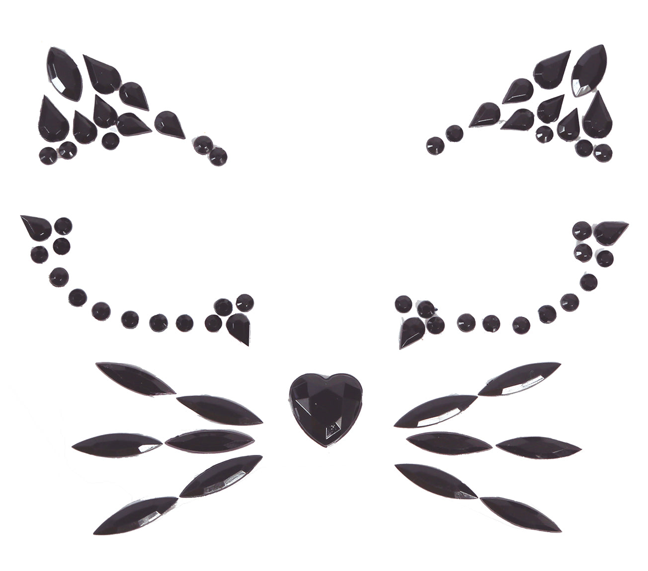 FACE GEMS ADHESIVE CAT, 13X15 CM
