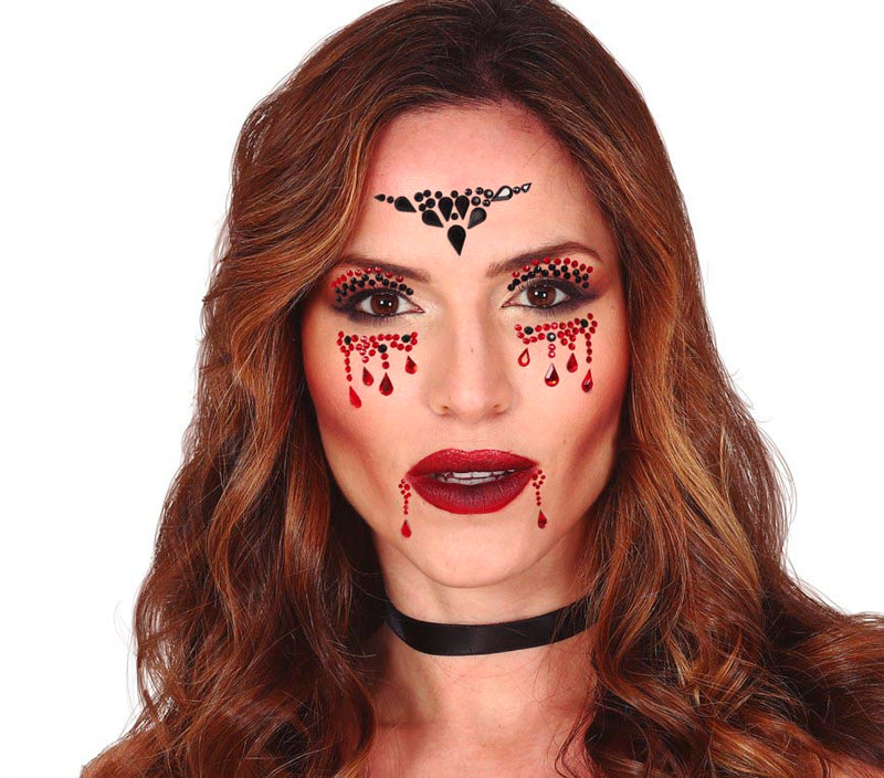 FACE GEMS, ADHESIVE