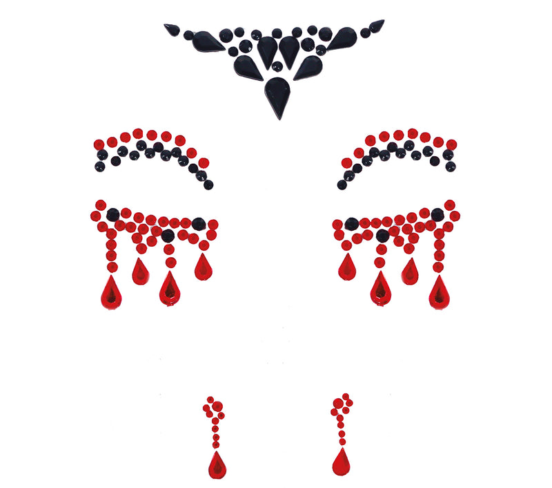 FACE GEMS, ADHESIVE