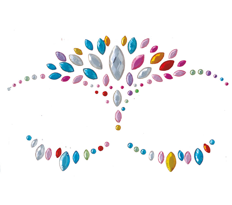 ADHESIVE FACIAL JEWELLERY COLOURS
