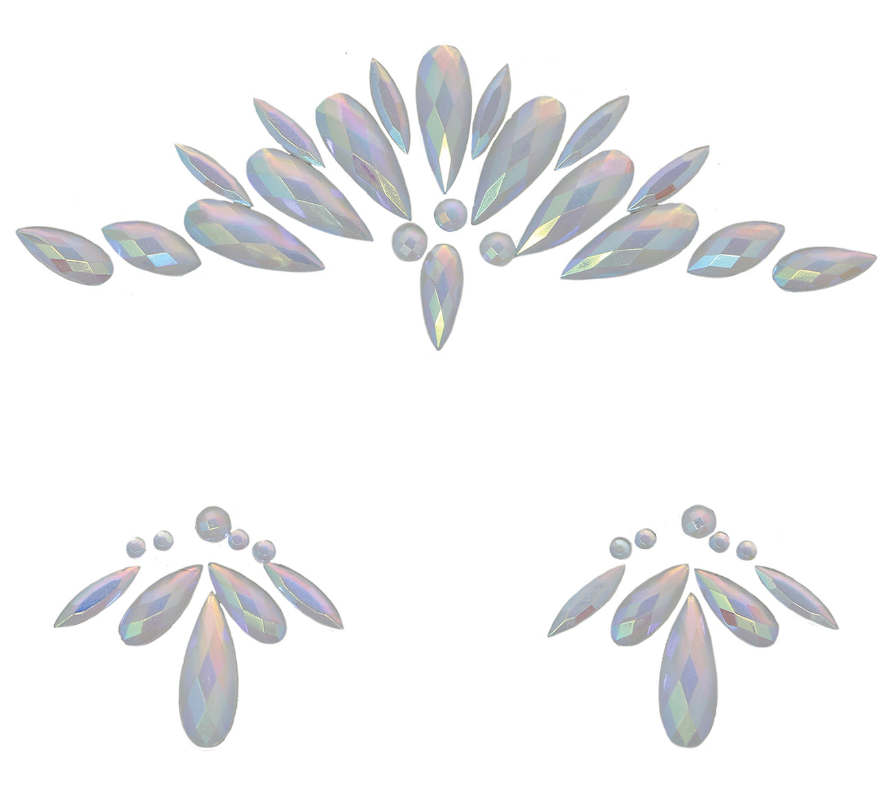 GLOW IN THE DARK FACE JEWELLERY 2