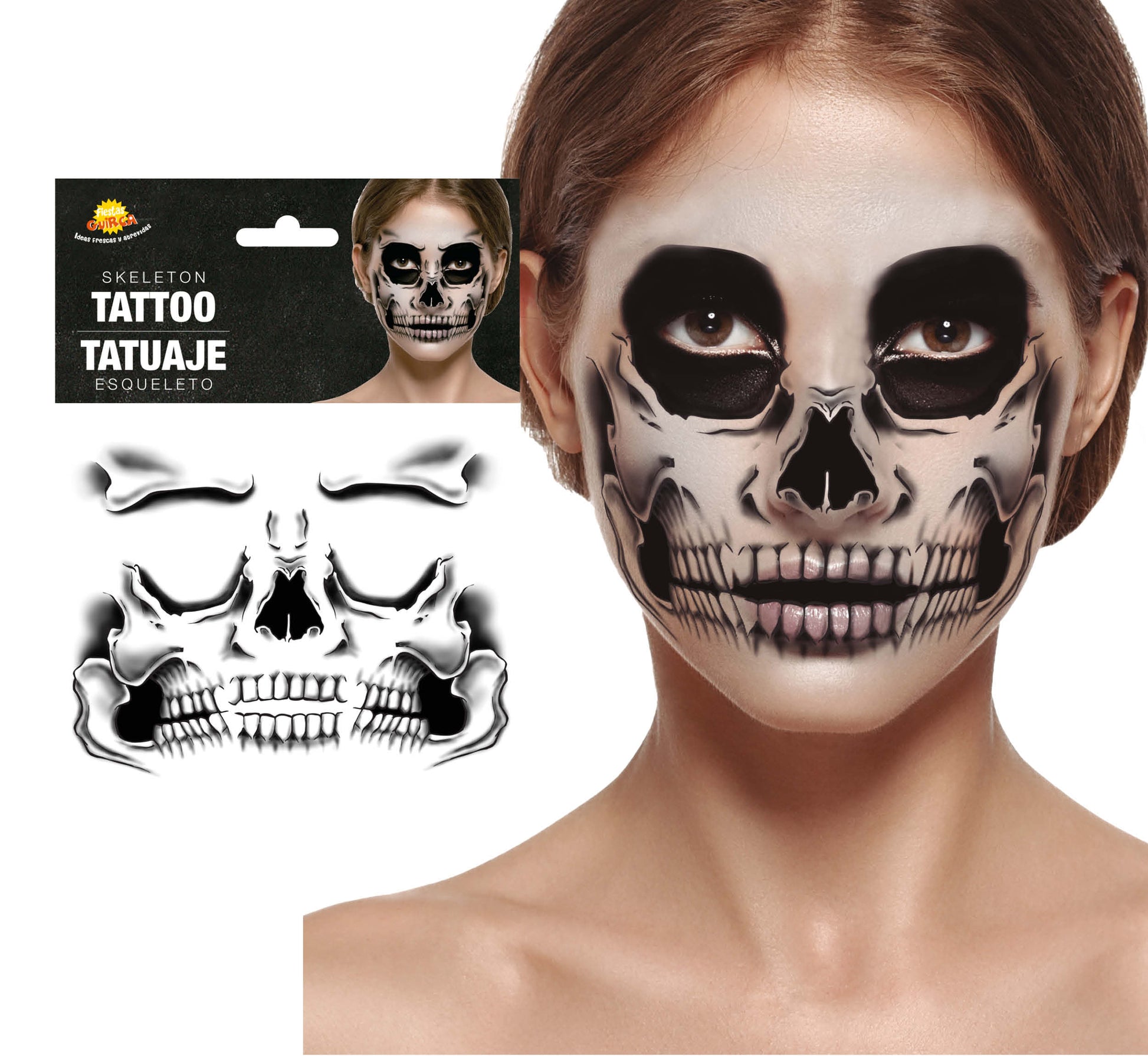 FACE TATTOO, 30X14 CM