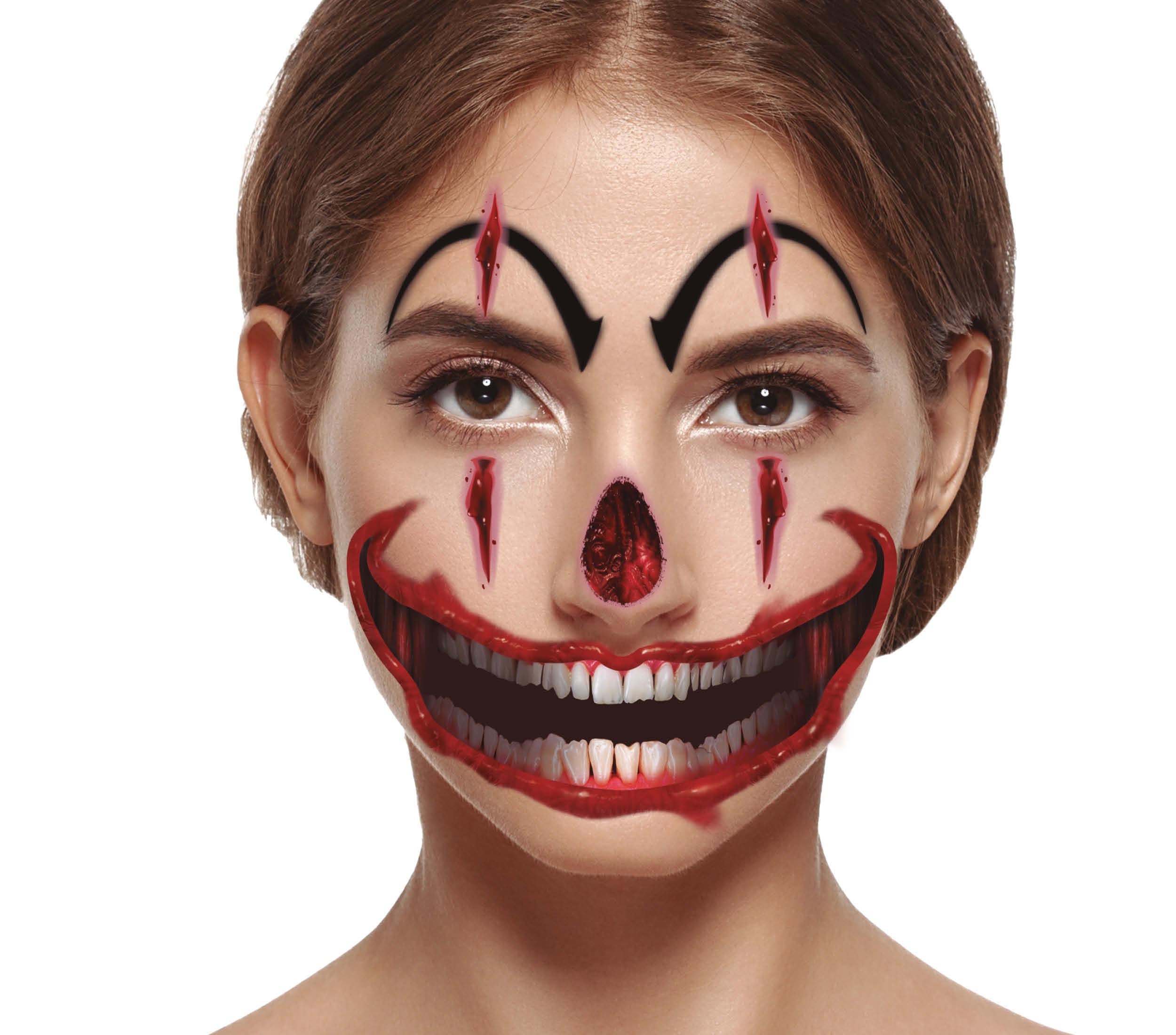 FACE TATTOO, 30X14 CM