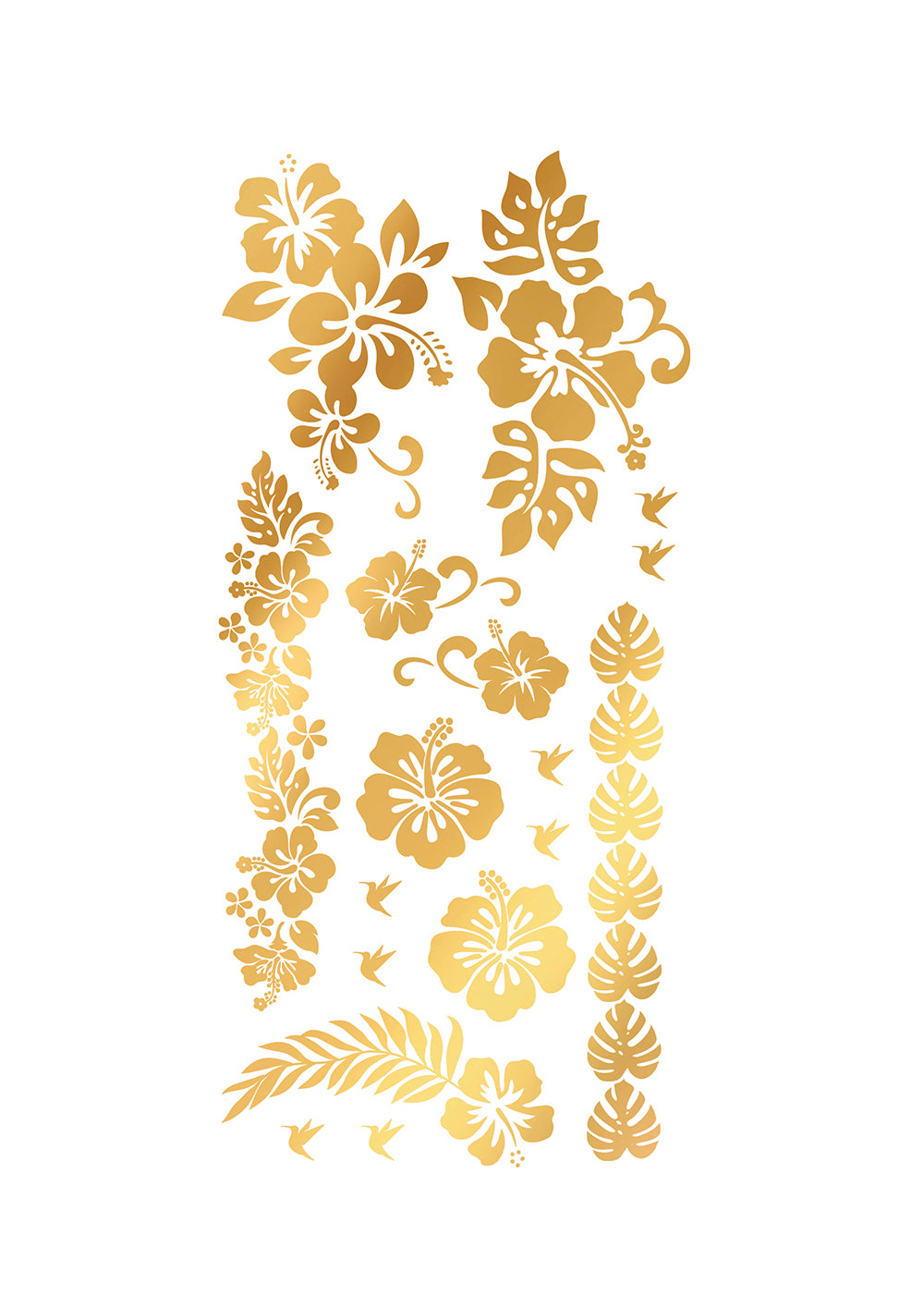 GOLD TATTOO, 14X30 CM