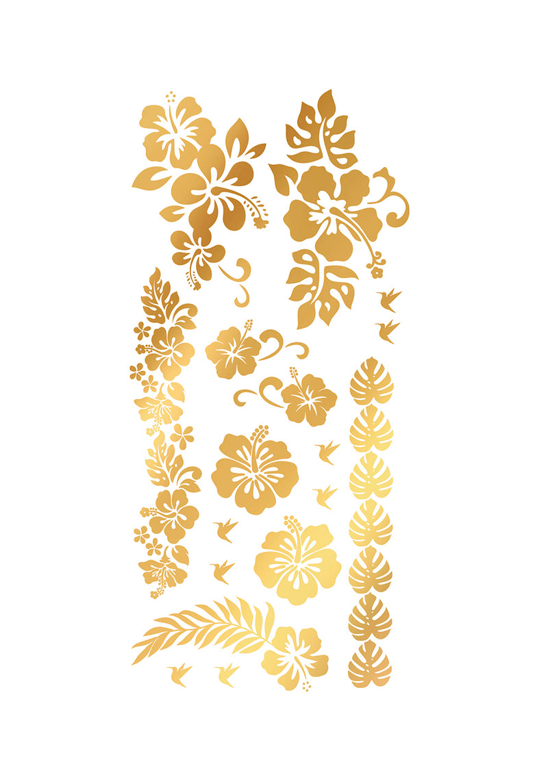 GOLD TATTOO, 14X30 CM