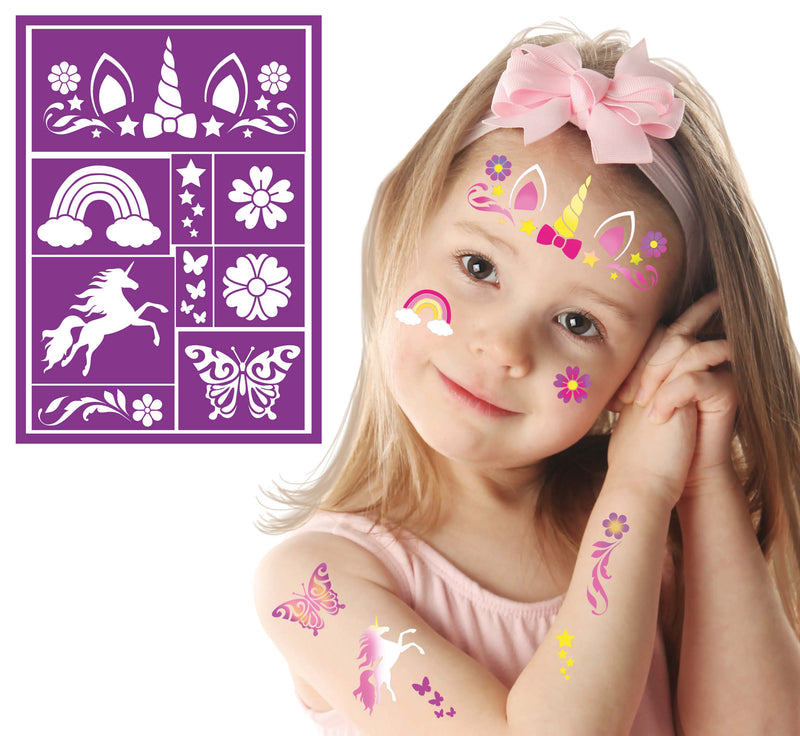 CHILDREN'S MAKEUP STENCIL 14X20 CMS
