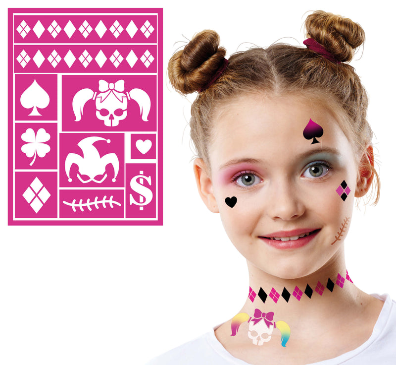 CHILDREN'S MAKEUP STENCIL 14X20 CMS