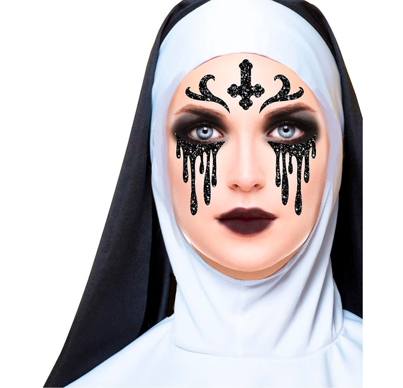 NUN FACE GLITTER, 13x15 CM
