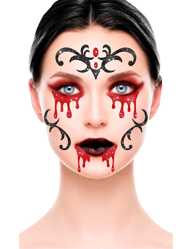 VAMP FACE GLITTER, 13x15 CM