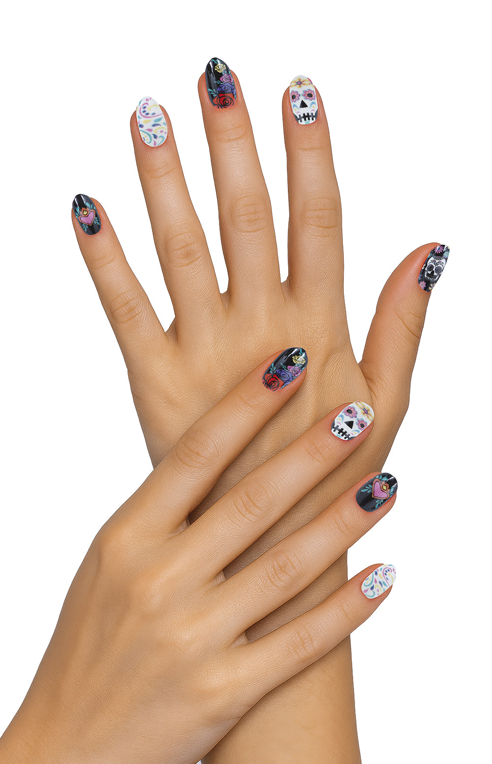12 NAILS WITH GLUE