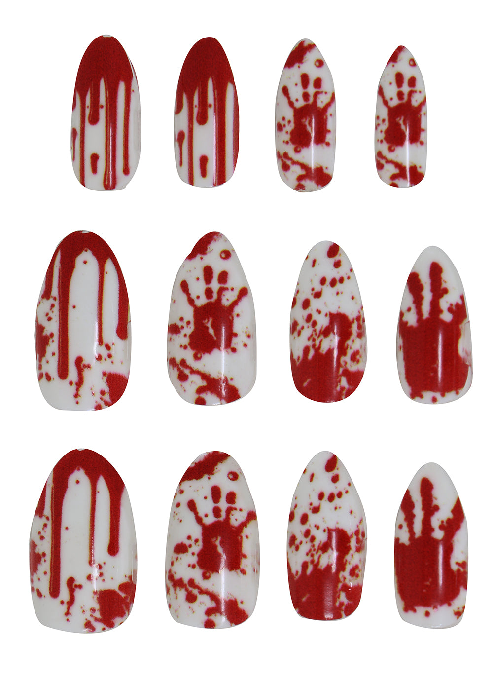 12 NAILS WITH GLUE