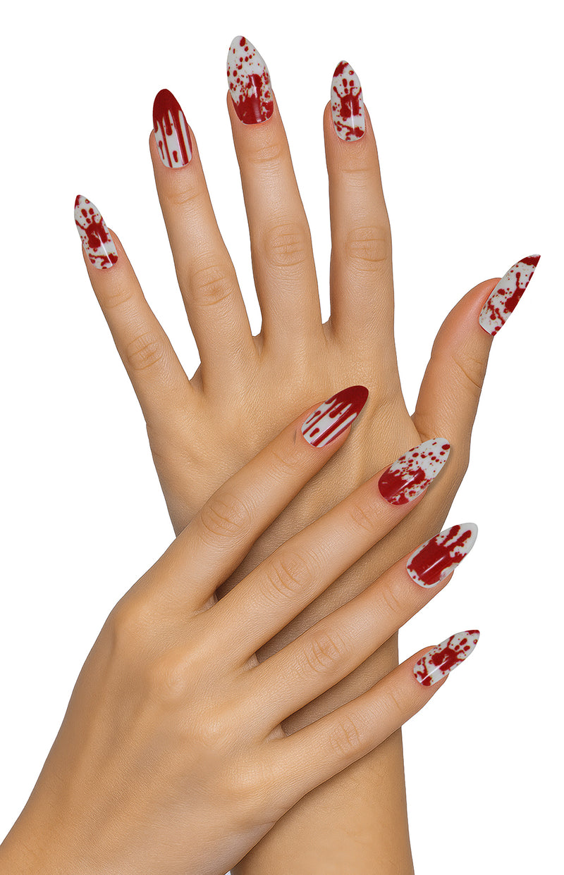 12 NAILS WITH GLUE