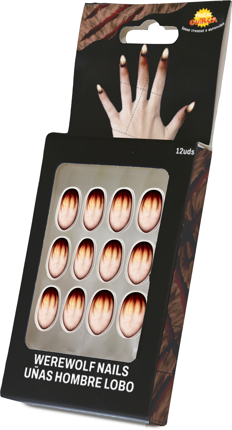 12 NAILS WITH GLUE