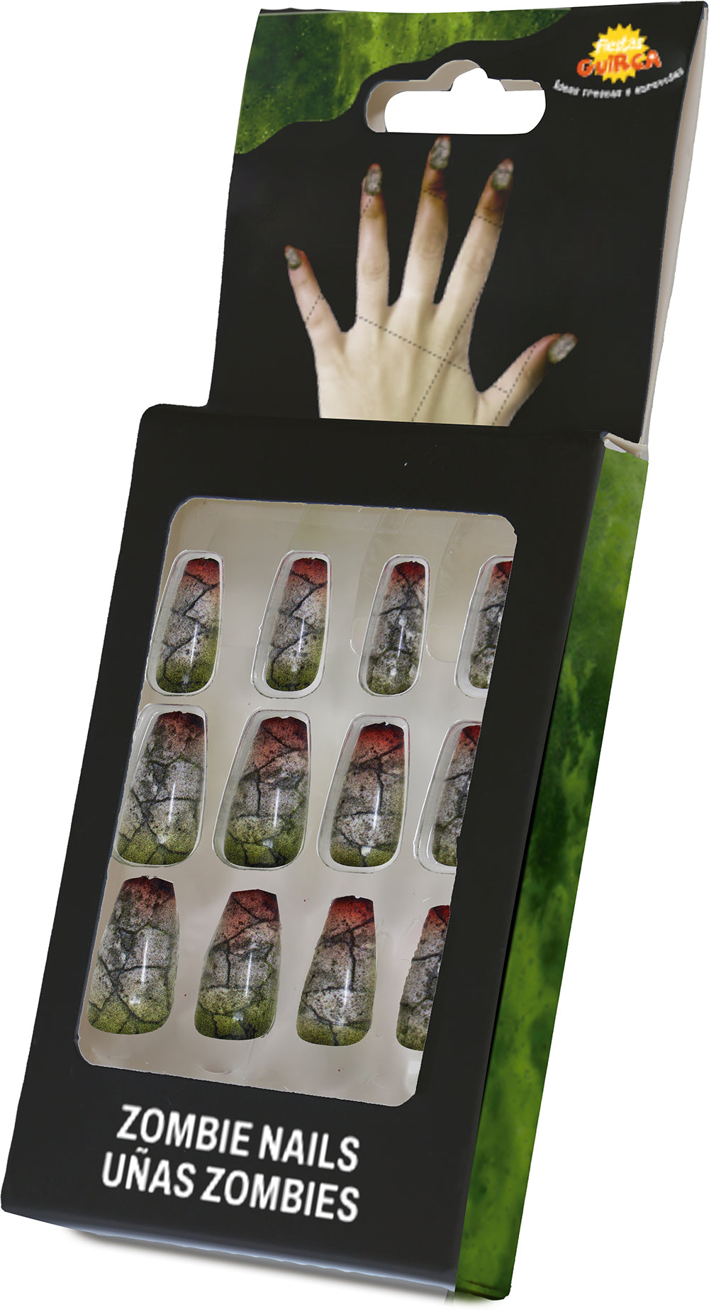 12 NAILS WITH GLUE