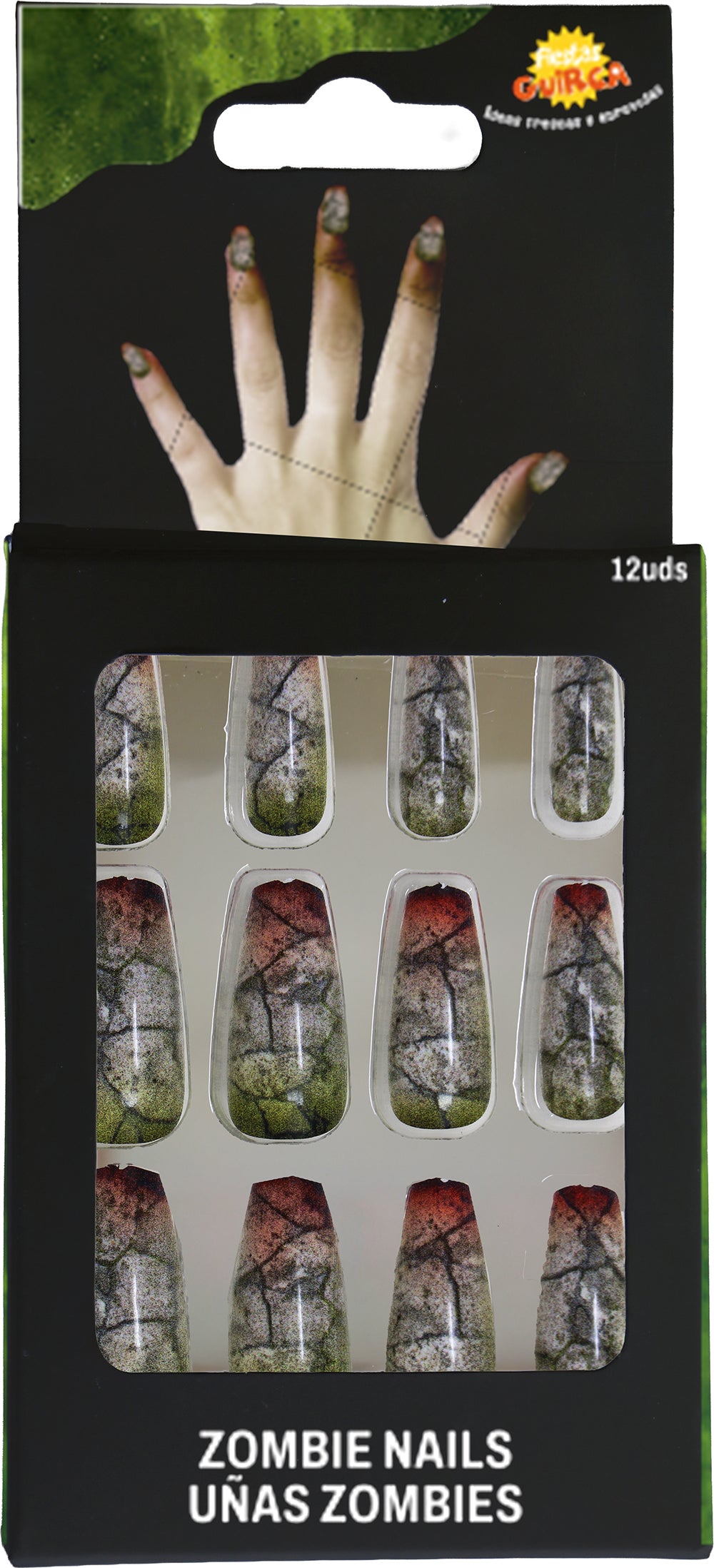 12 NAILS WITH GLUE