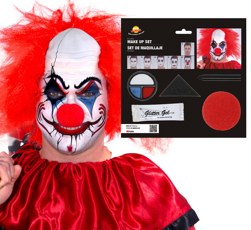 CLOWN MAKEUP SET
