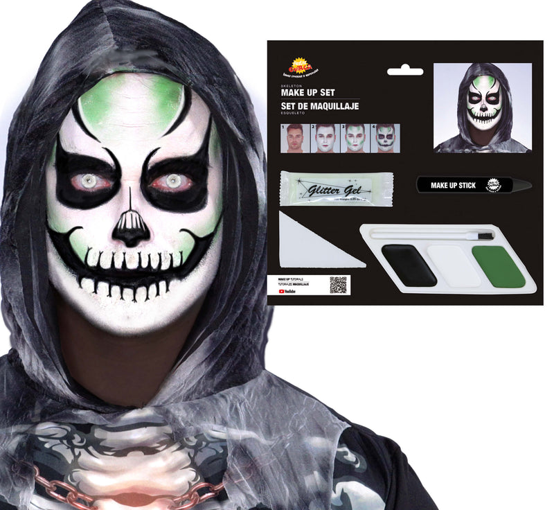 SKULL MAKEUP SET