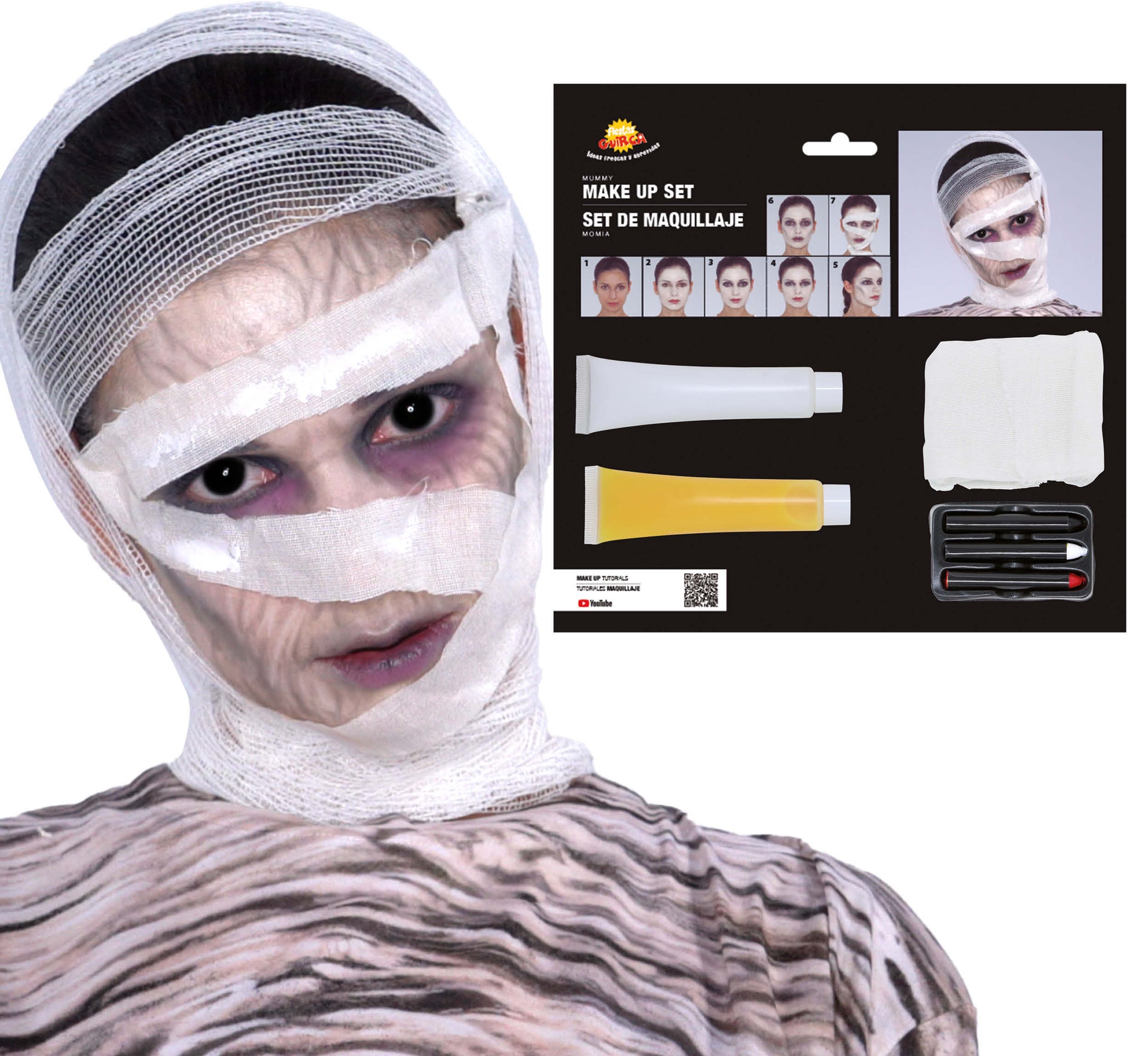 MUMMY MAKEUP SET