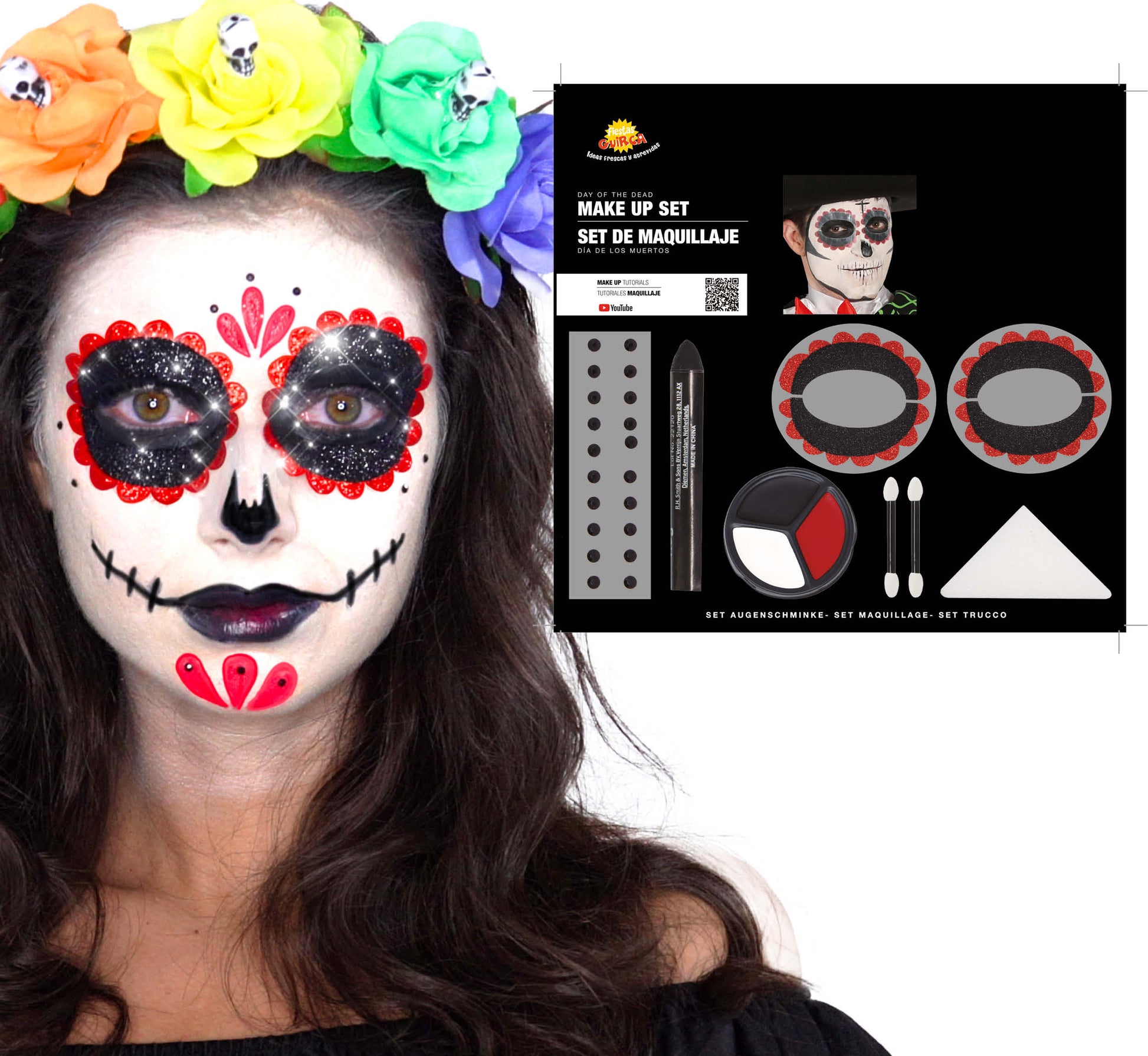 MAKEUP SET "DAY OF THE DEAD"