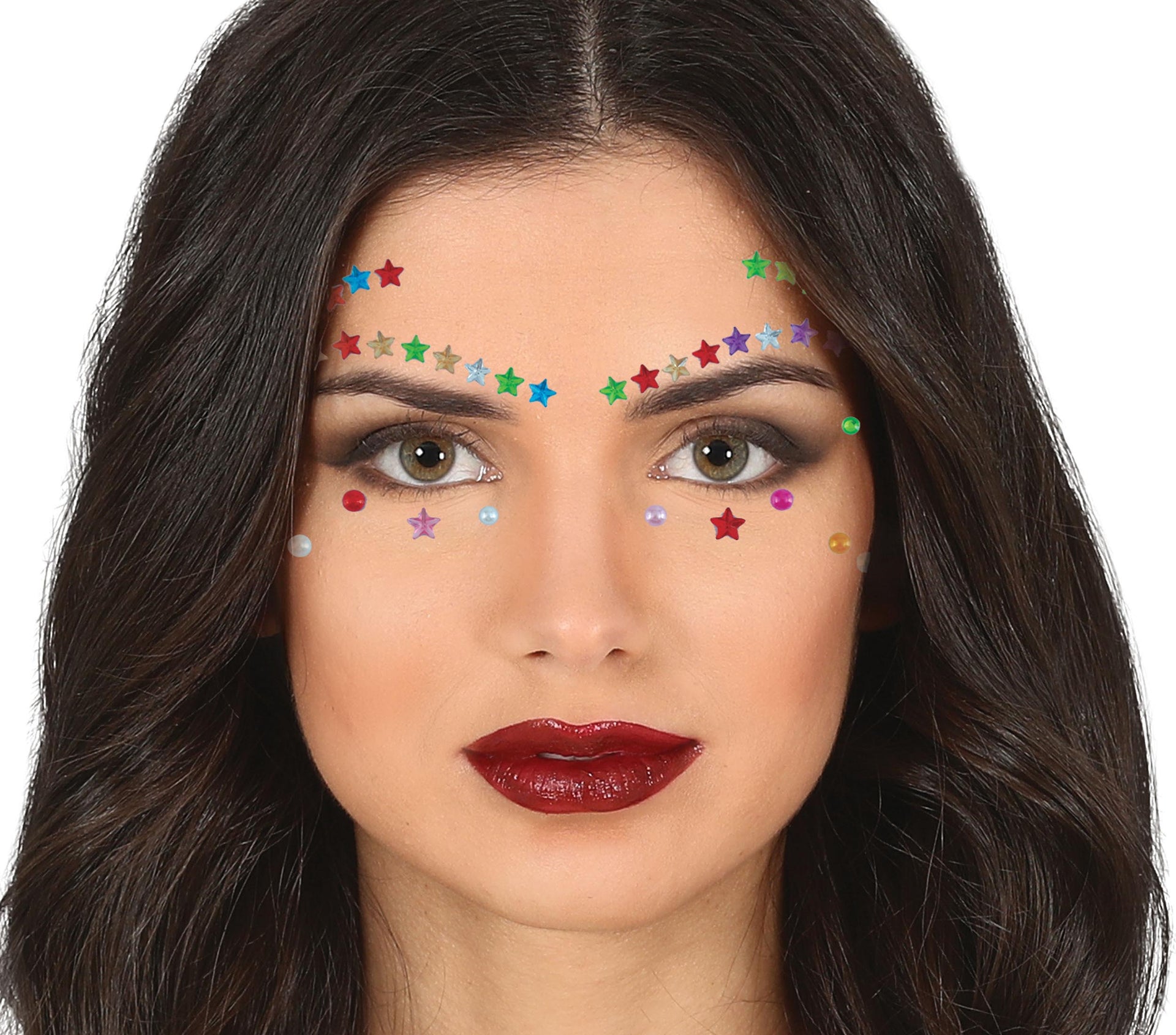 FACIAL JEWELS, EYELASHES & EYEBROWNS, STARS