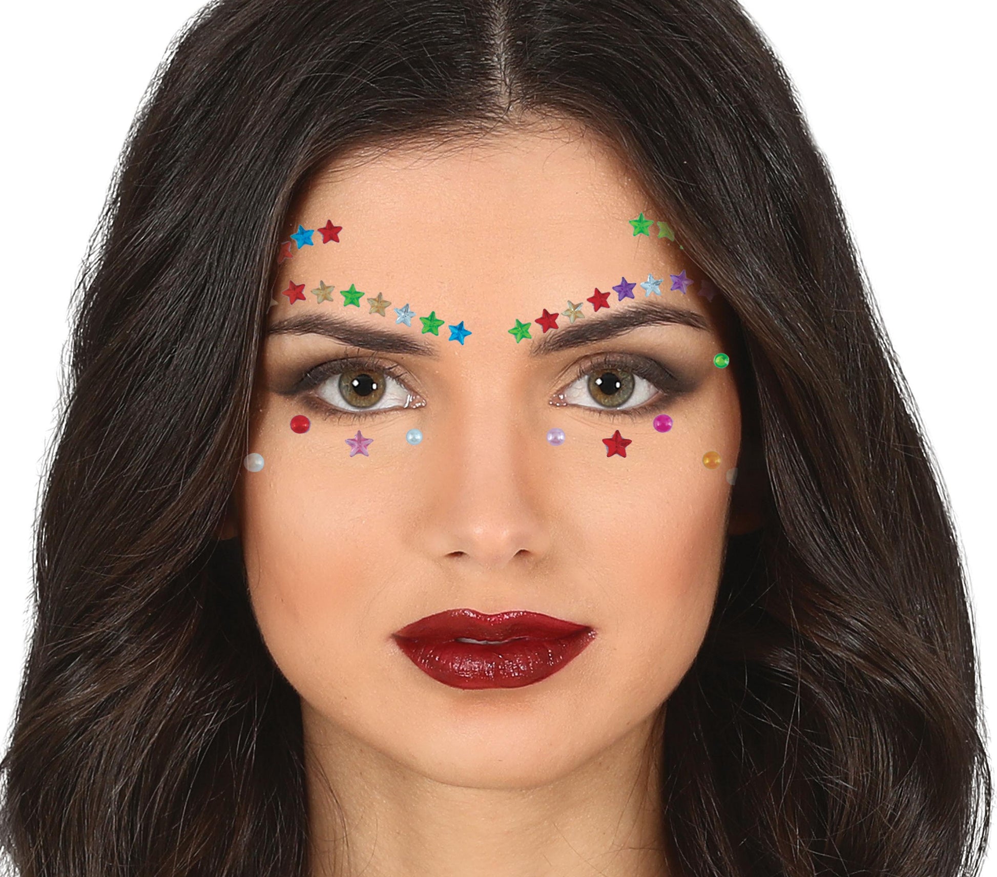 FACIAL JEWELS, EYELASHES & EYEBROWNS, STARS