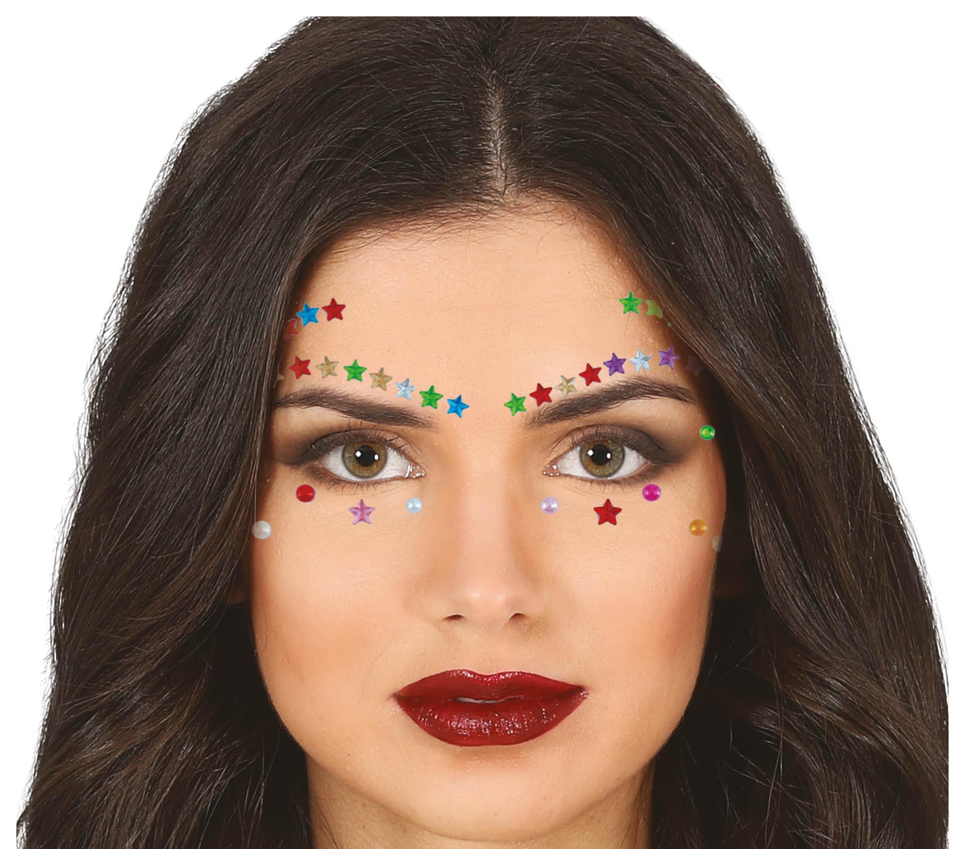 FACIAL JEWELS, EYELASHES & EYEBROWNS, STARS