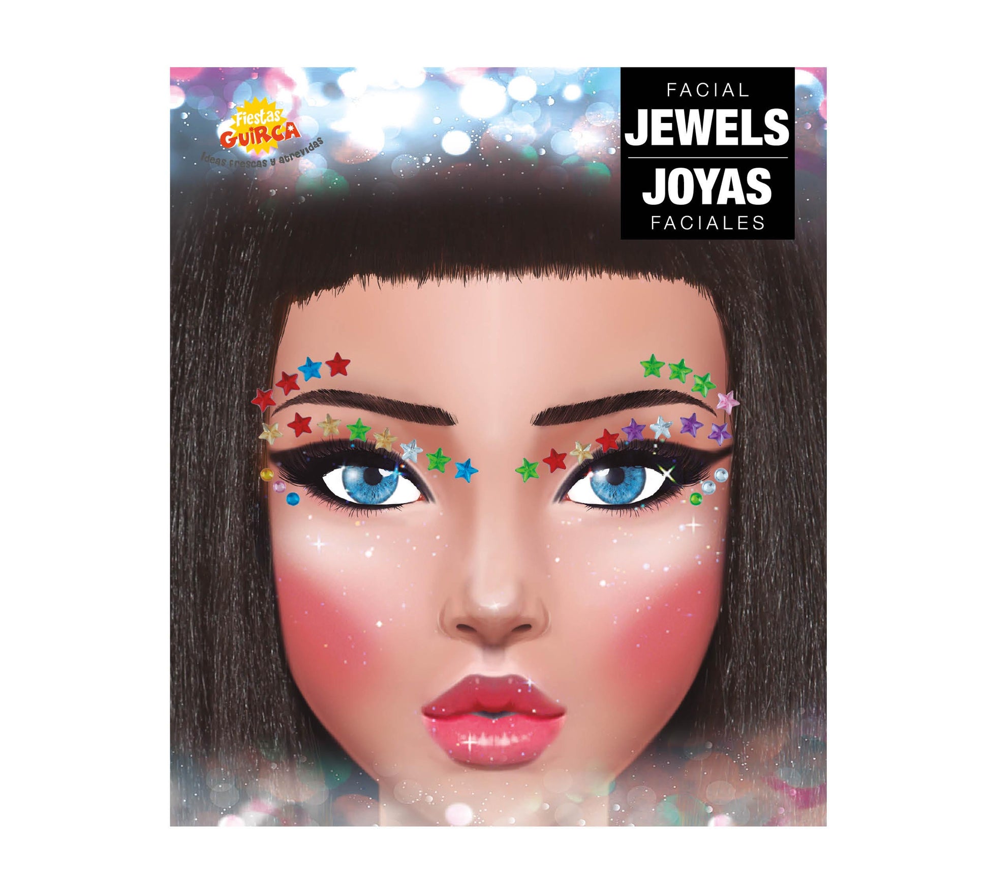 FACIAL JEWELS, EYELASHES & EYEBROWNS, STARS