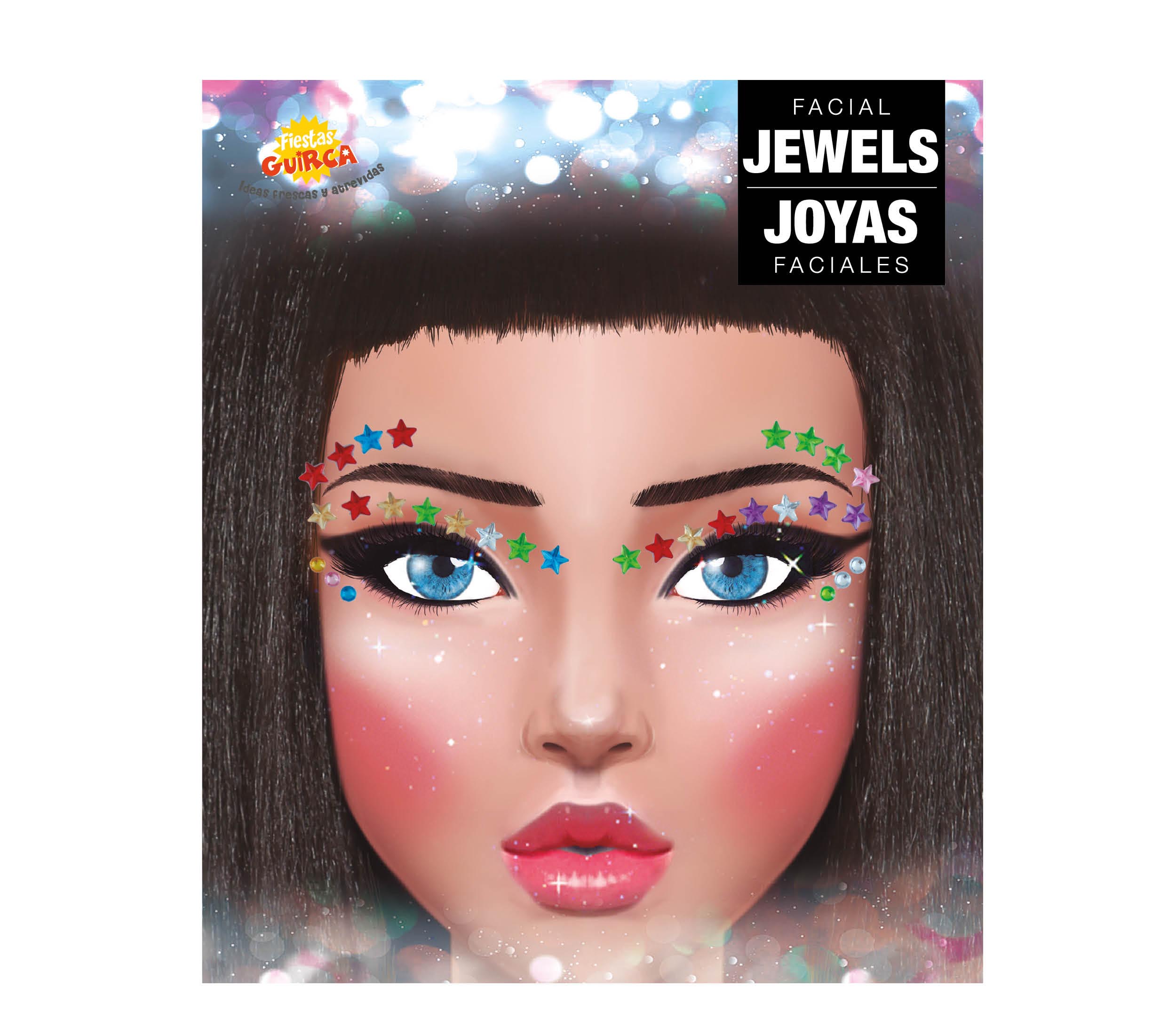 FACIAL JEWELS, EYELASHES & EYEBROWNS, STARS