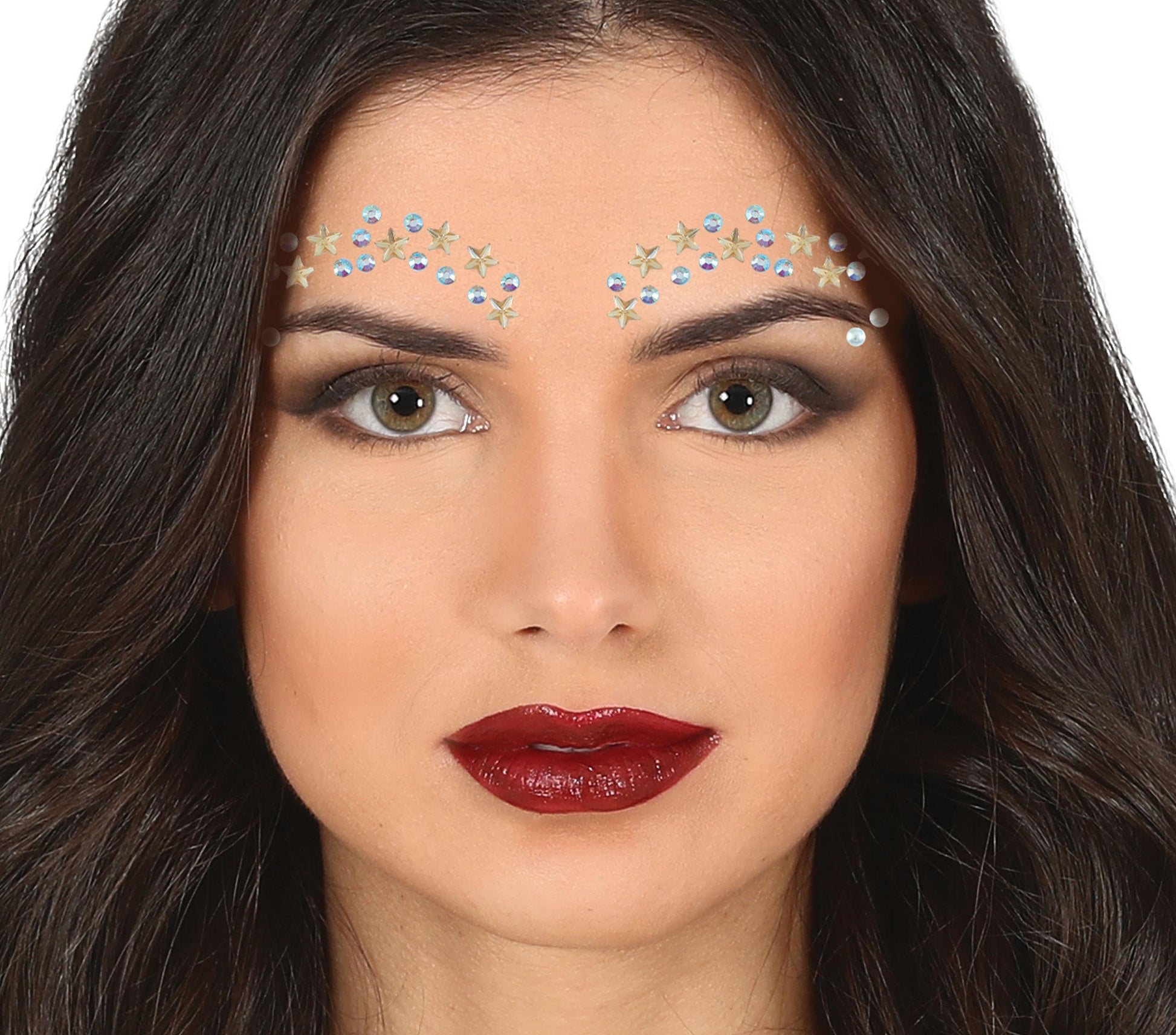 FACIAL JEWELS, EYELASHES & EYEBROWNS, STARS