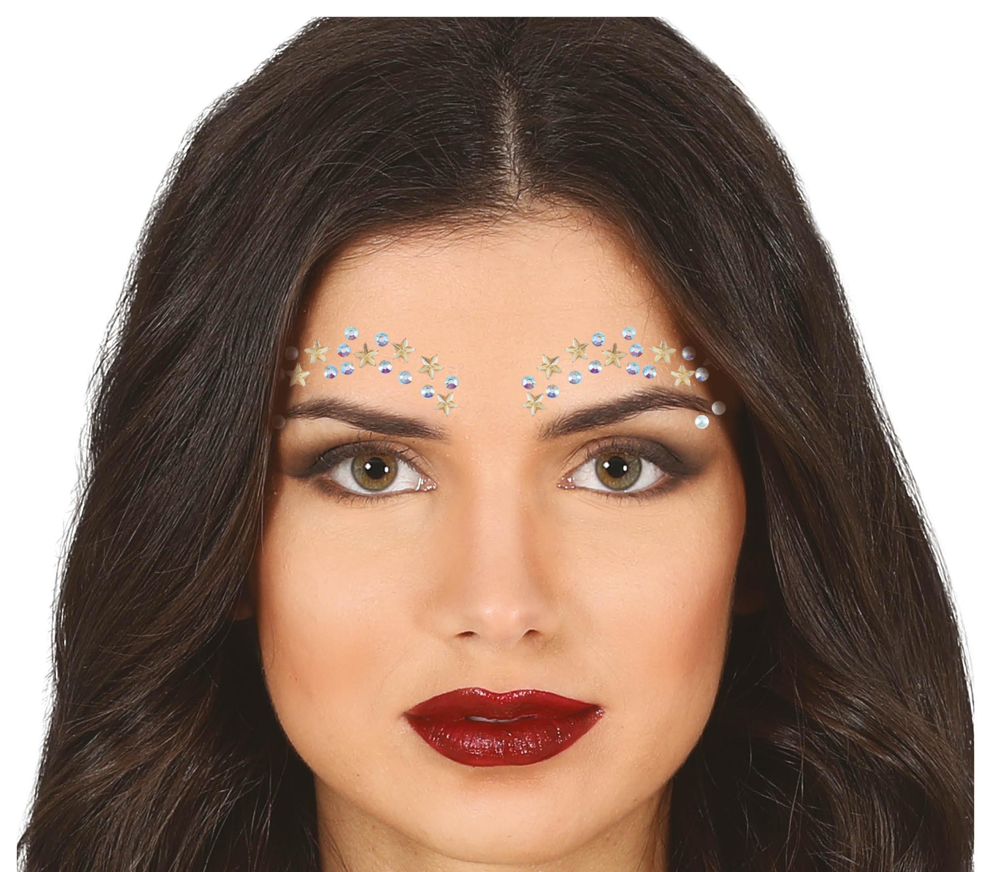 FACIAL JEWELS, EYELASHES & EYEBROWNS, STARS