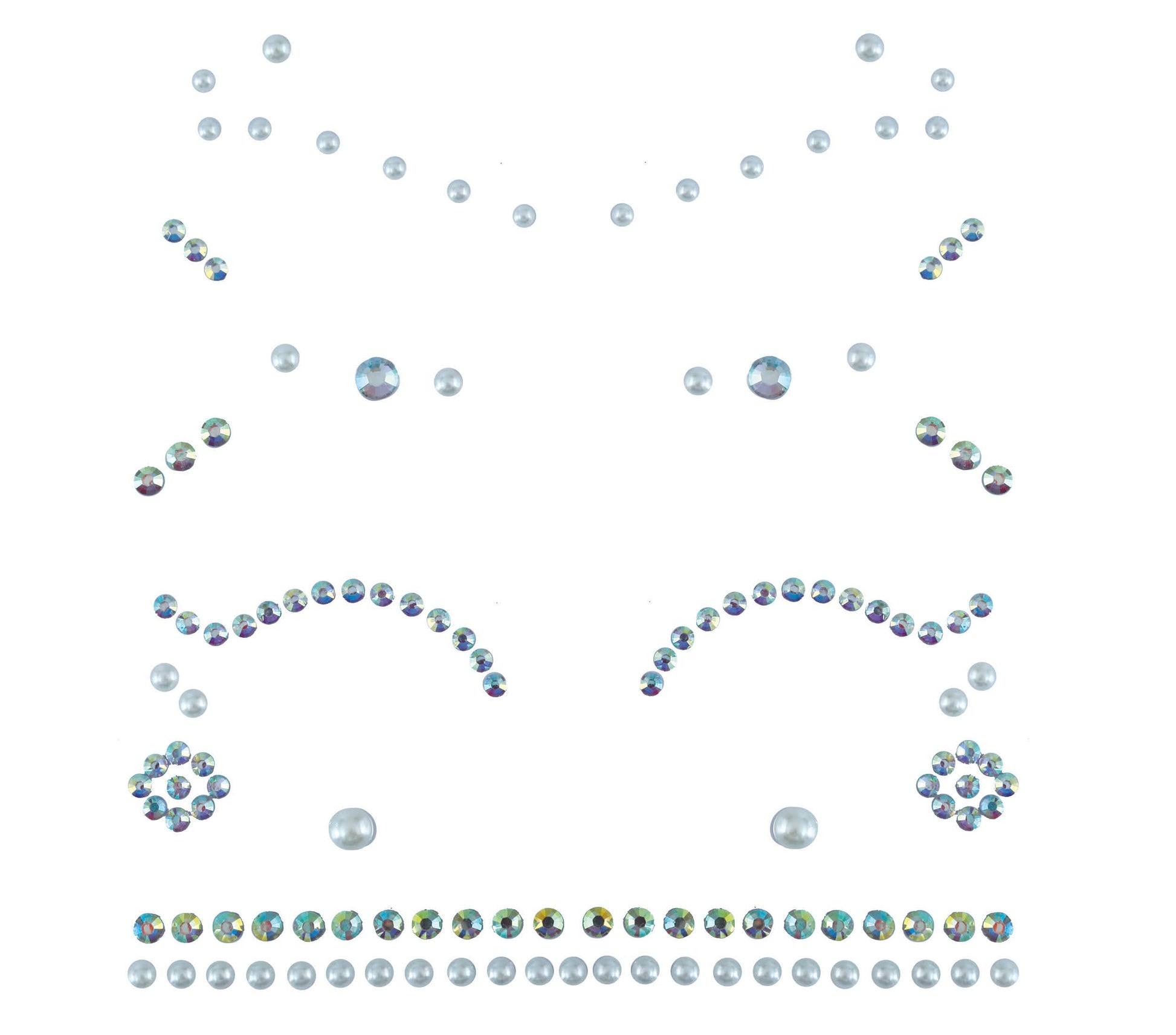 FACIAL JEWELS, EYELASHES & EYEBROWNS, BRILLIANT
