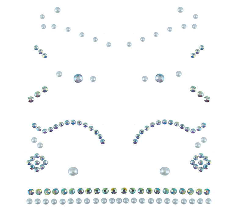 FACIAL JEWELS, EYELASHES & EYEBROWNS, BRILLIANT