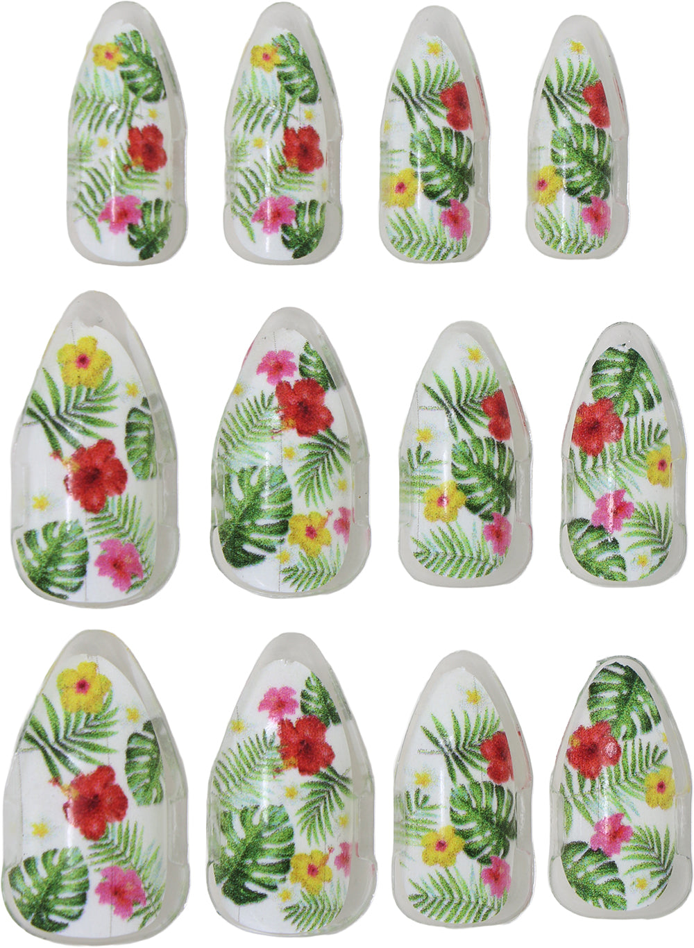 12 NAILS WITH GLUE