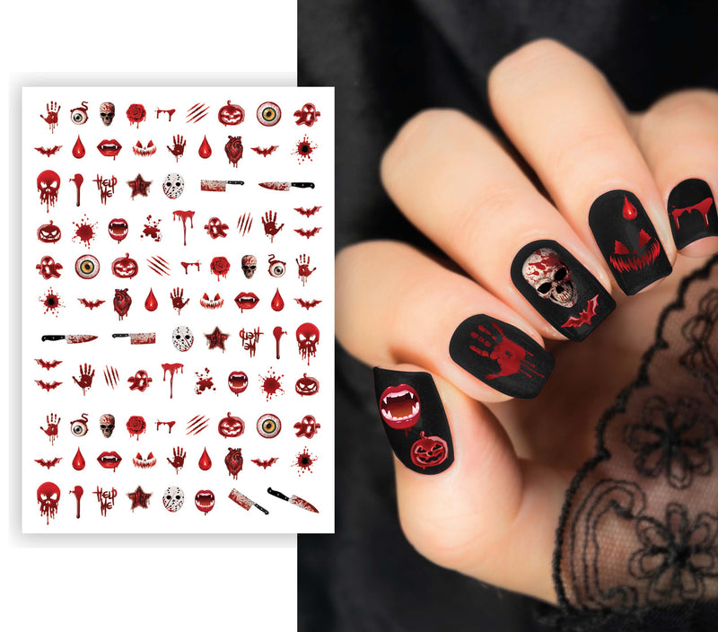 NAIL STICKER, 10X7 CM