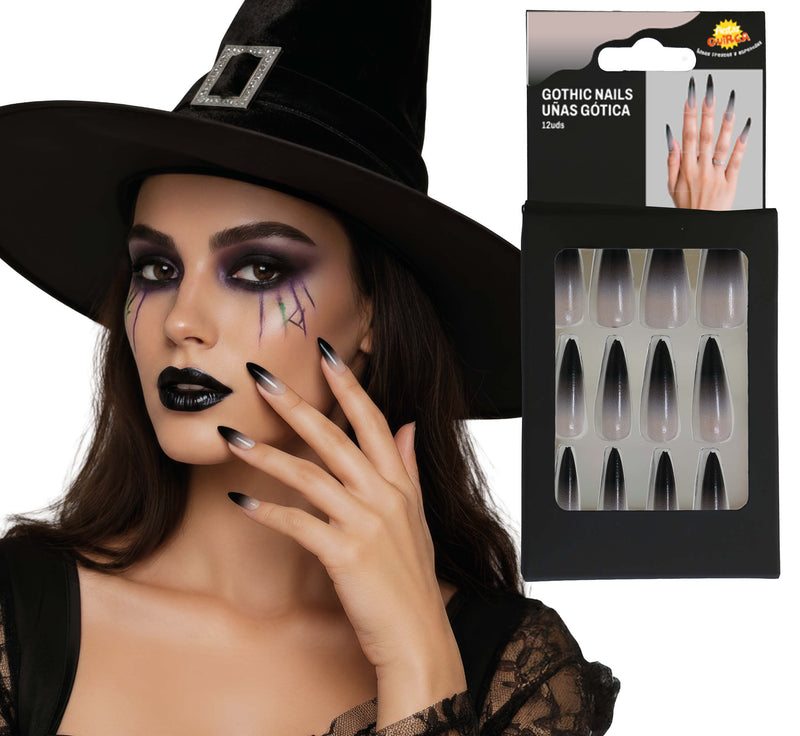 12 NAILS WITH GLUE