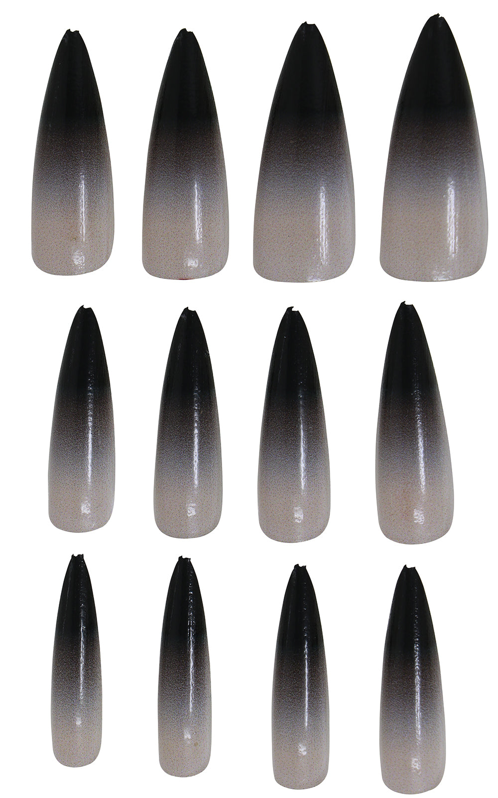 12 NAILS WITH GLUE