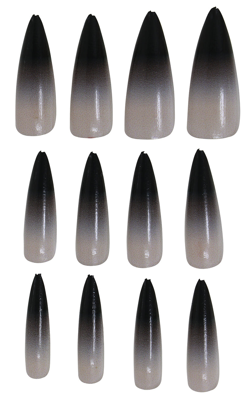 12 NAILS WITH GLUE