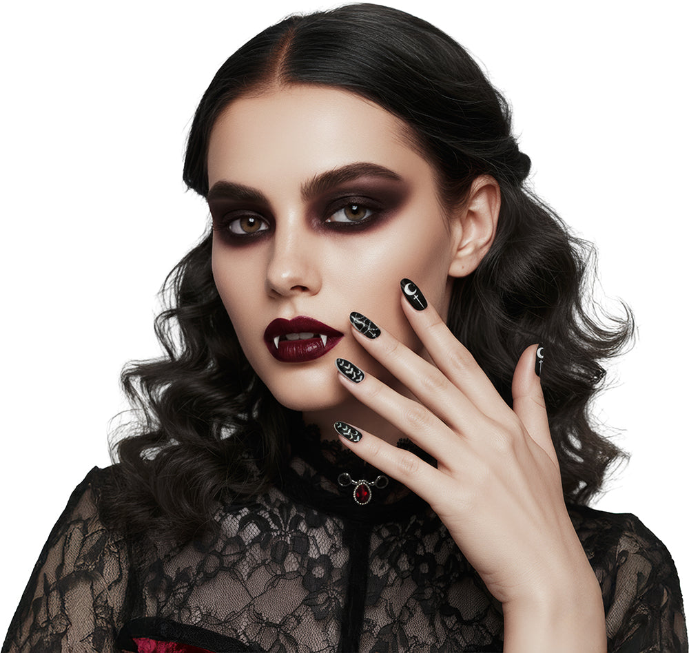 12 NAILS WITH GLUE